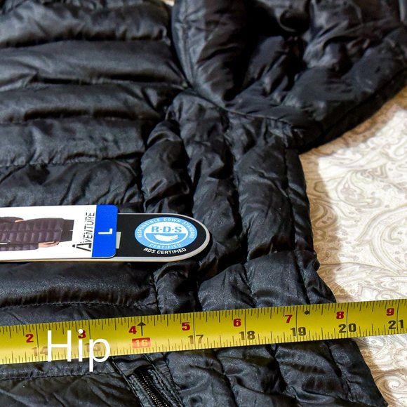 Aventure Ladies ultralight Down Jacket L BLACK - Picture 11 of 13